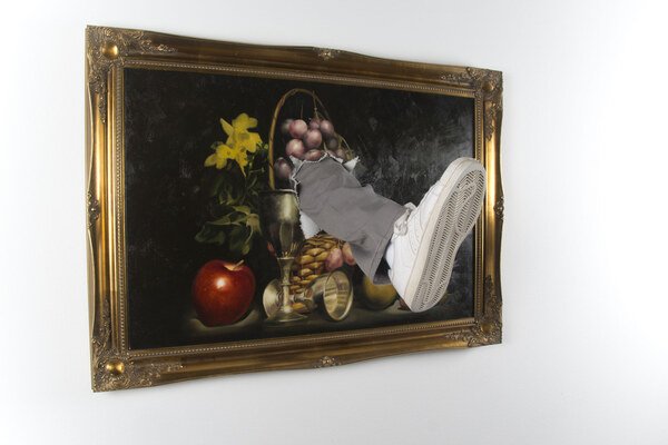 Kicked Painting Series